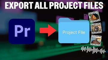 How to Export Premiere Pro Projects with All Files