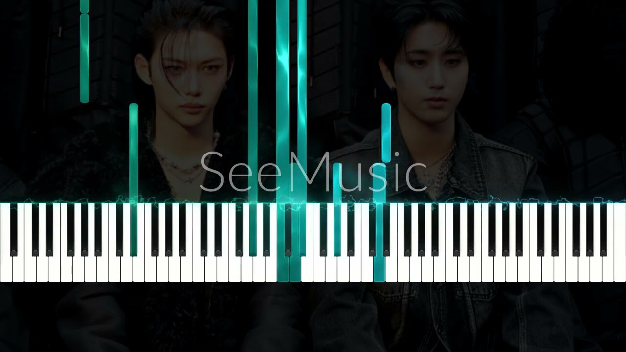 Truman - Han & Felix - Stray Kids (스트레이 키즈) [NightsongOfSixStars Piano Tutorial]