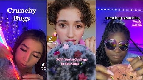 ASMR BUG SEARCHING  | TIKTOK COMPILATION ASMR
