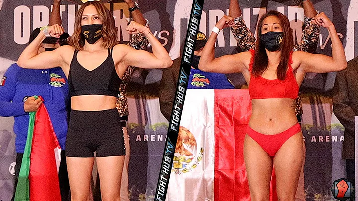 SENIESA ESTRADA IN TREMENDOUS SHAPE FOR WEIGH IN V...