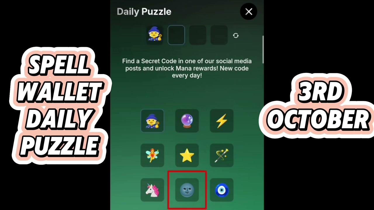 Spell Wallet Daily Puzzle 4 October | Spell Wallet Today Puzzle Combo | Spell Wallet Secret code