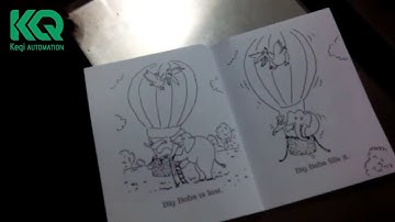 COLD GLUE SYSTEM PRODUCE BOOKLET by folding machines