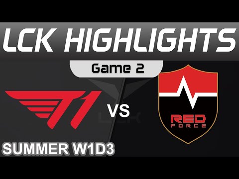 T1 vs NS Highlights Game 2 LCK Summer Season 2022 W1D3 T1 vs Nongshim RedForce by Onivia