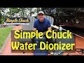 Simple Chuck Water Deionizer with Kanzle Pressure Washer