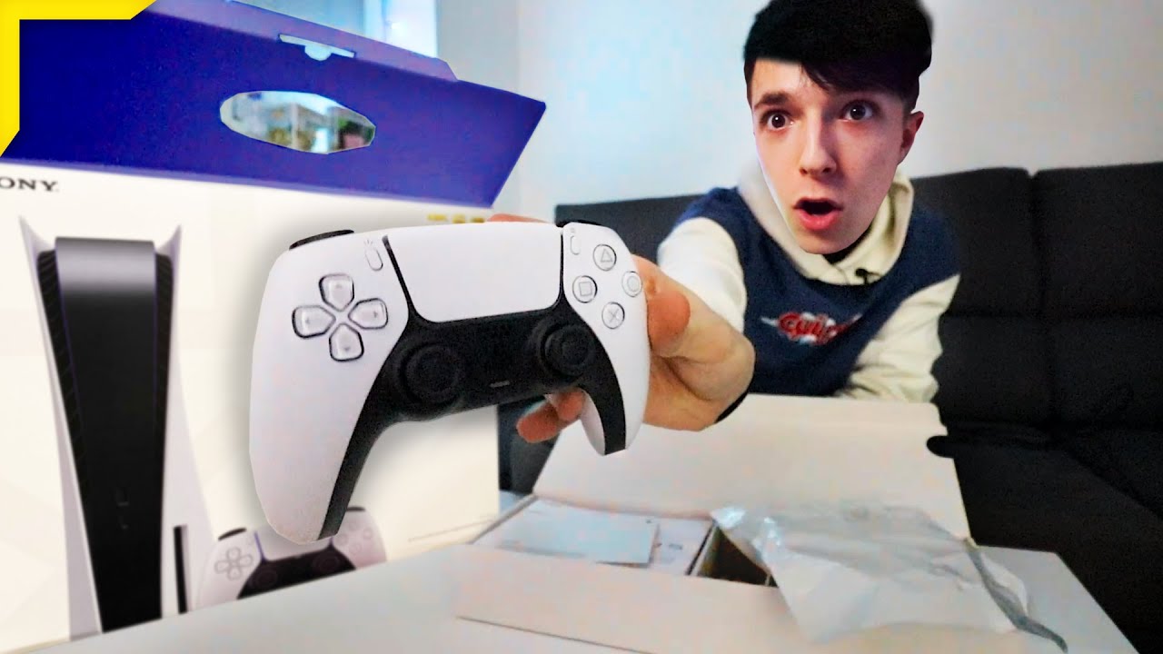 PS5 UNBOXING ČESKY!