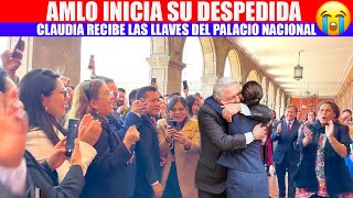 Lloraras al Mirar esto!El comandante Supremo empieza a despedirse,Claudia tomara las riendas del pai