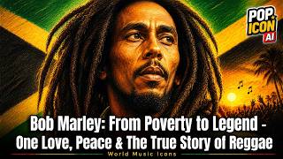 From Poverty to Legend - Bob Marley's Path: The True Story of Peace and Reggae | Pop Icon AI