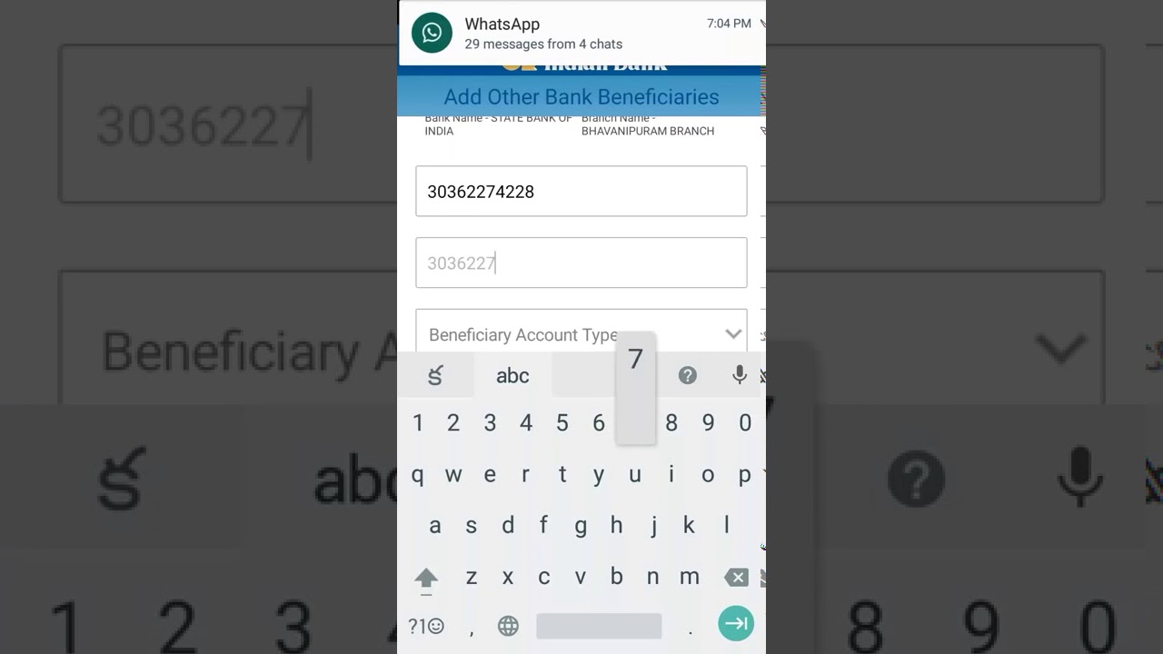 How to add beneficiary in indpay