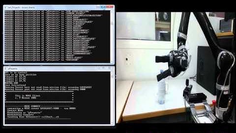Demostración de un sistema de visión artificial en colaboración con brazo robótico