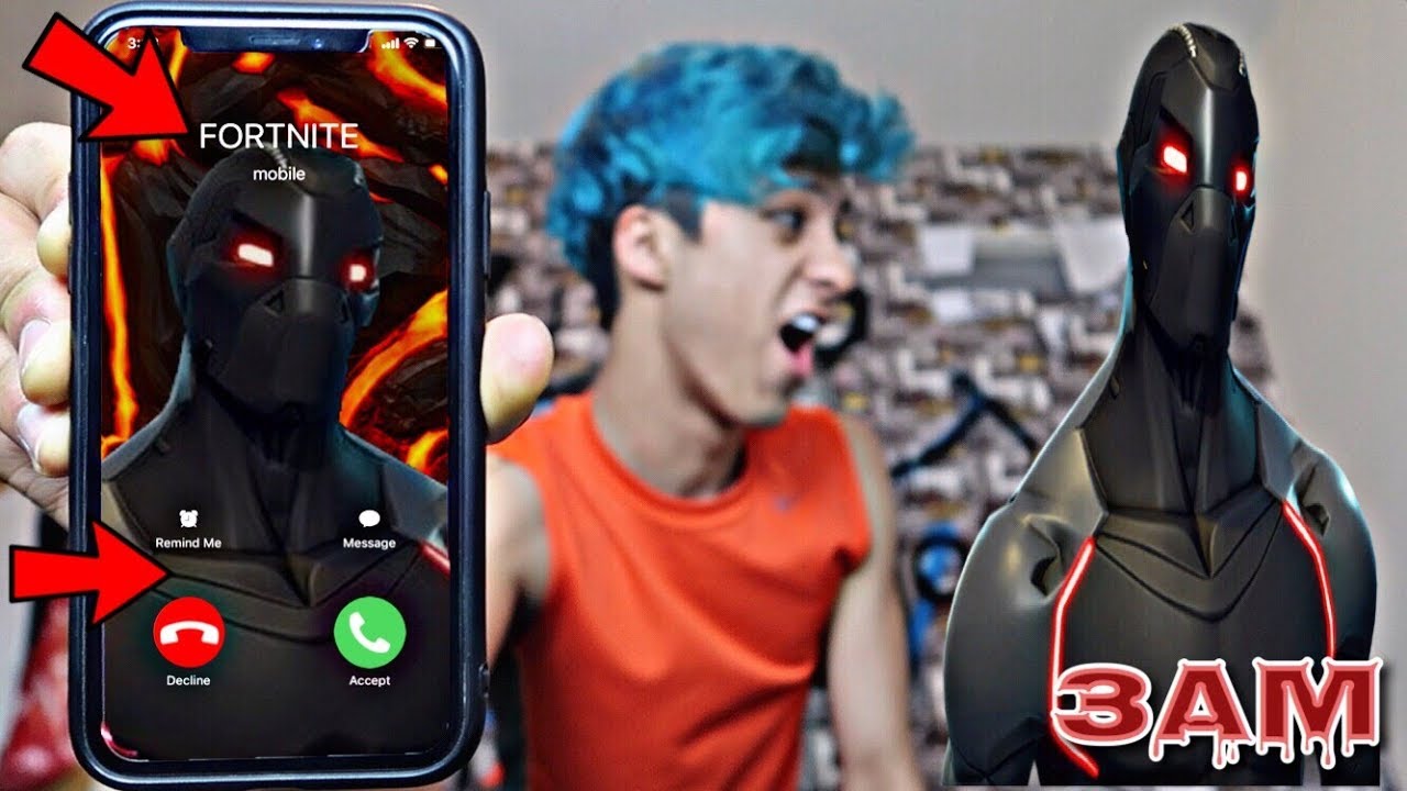 DO NOT CALL OMEGA FROM FORTNITE CHARACTERS AT 3AM!! *OMG HE CAME TO MY