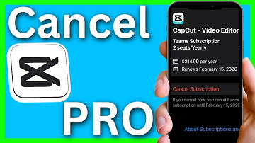 How To Cancel Capcut Pro Subscription On iphone and Android