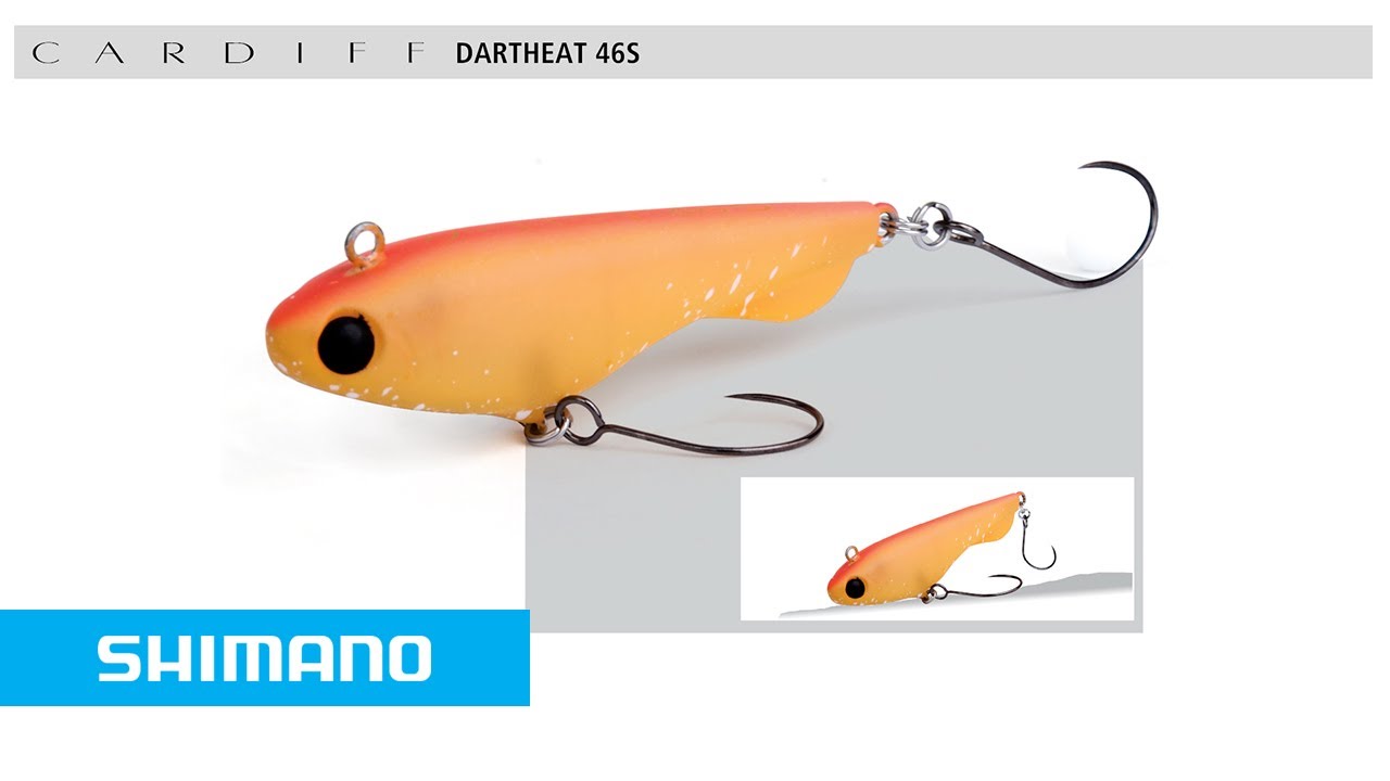 CARDIFF Dartheat | Swimming Action | SHIMANO Lures - YouTube