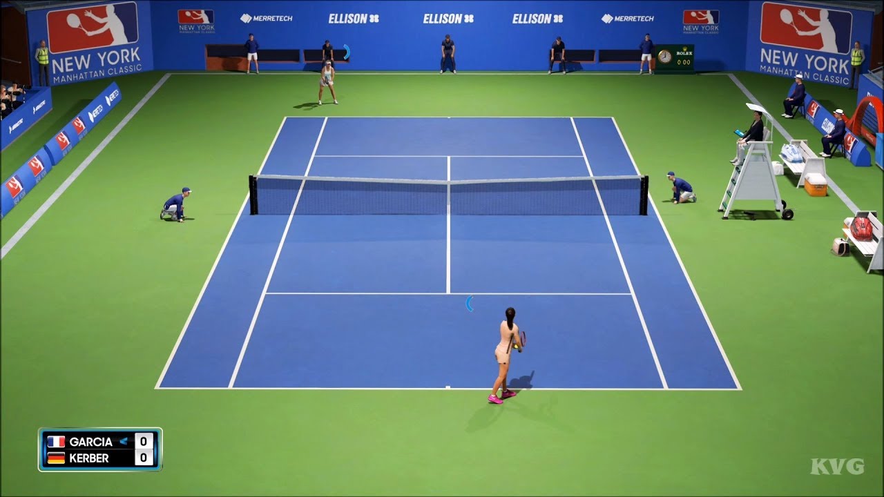 AO Tennis 2 - Caroline Garcia vs Angelique Kerber ...