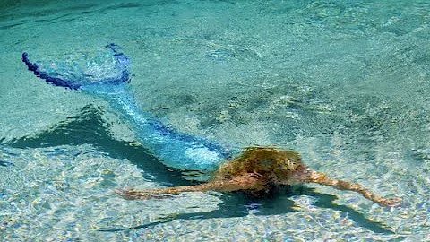 Mermaid footage on Island