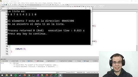 Listas Enlazadas - Búsqueda de un elemento