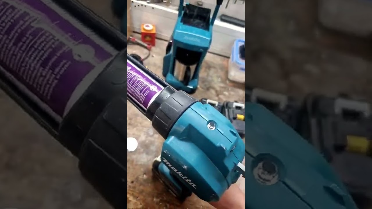 Makita akku Kartuschenpresse Ramsauer 640 Dichtkleber