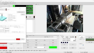 3D Werkstück Tasten mit Winkelanpassung in MACH 4