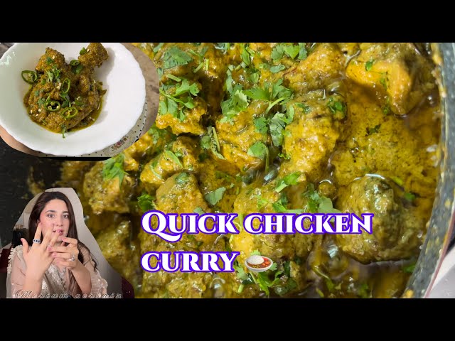 Jhat’Pat Taiyar -  Creamy and Spicy Chicken Karahi !! class=