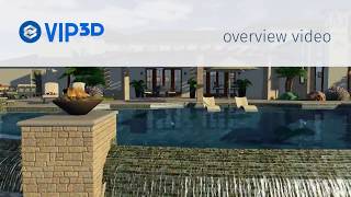 Learn More about Vip3D Here: https://goo.gl/JVn4AL Vip3D is the game-changing 3D Pool, Deck and Landscaping Design Software 