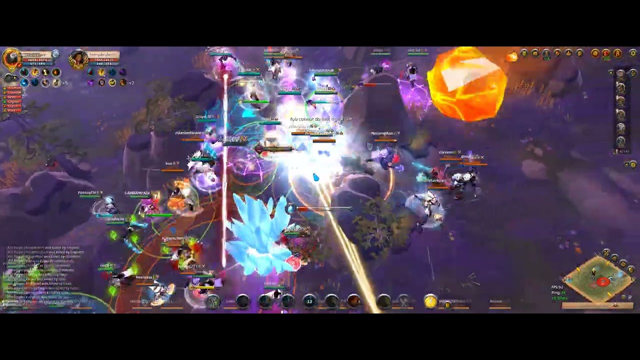 Albion Online ZERG VS ZQC OPEN WORLD 21/07/23 YouTube