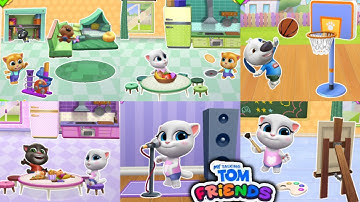 My Talking Tom Friends-NEW Official Trailer (iOS,Android) by outfit7 gameplay part 27