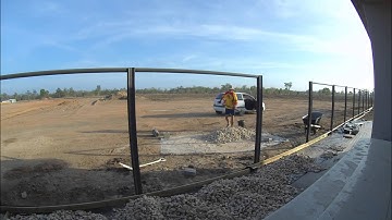 Moving a pile of rocks - Timelapse