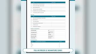 Pool Service Seasonal Maintenance & Inspection Checklist | Editable Word + PDF | Instant Download Guide