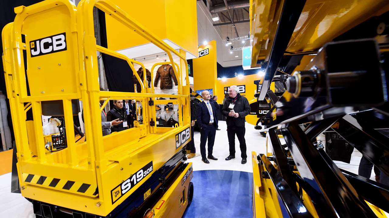 JCB at Exec Hire Show 2017