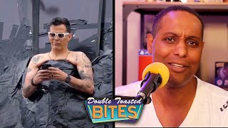 STEVE-O TAPES HIMSELF TO A BILLBOARD | Double Toasted Bites