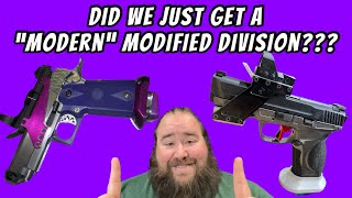 “Modern” Modified Division | Did USPSA just make Limited-10 cool