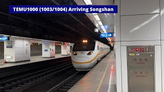 [Old TRA Name][TR] TEMU1000 (1003/1004) arriving Songshan
