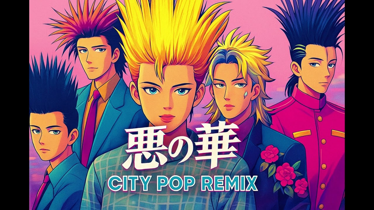 悪の華 / BUCK-TICK (Cover) - City Pop Remix ver.| FakeMusic_Japan