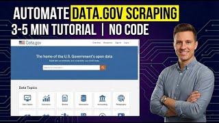 How to Collect U.S. Government Open Datasets Automatically from Data.gov (Tutorial) screenshot 3