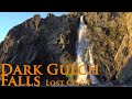 Dark Gulch Falls (4K)- LOST BEAUTY! Backpacking Lost Coast Trail California- North Coast Waterfalls