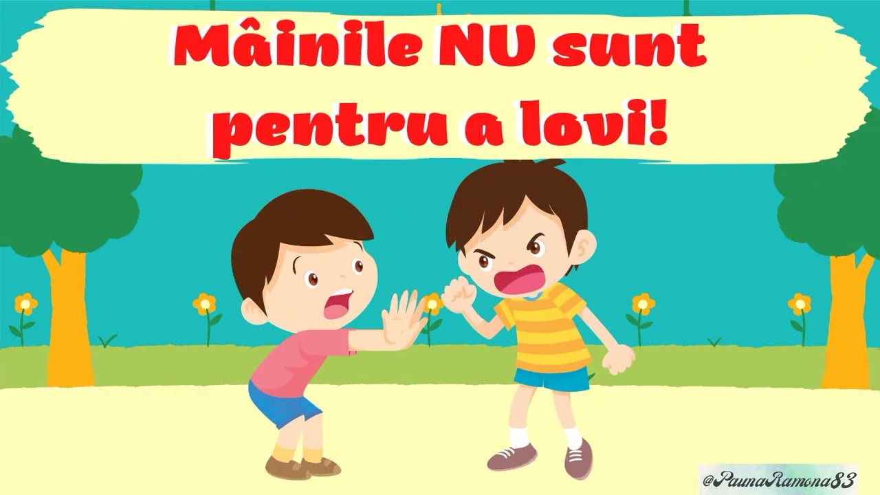MAINILE NU SUNT PENTRU A LOVI! - despre lovire || comportament|| agresivitate