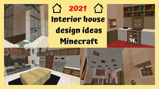 Interior house design ideas Minecraft