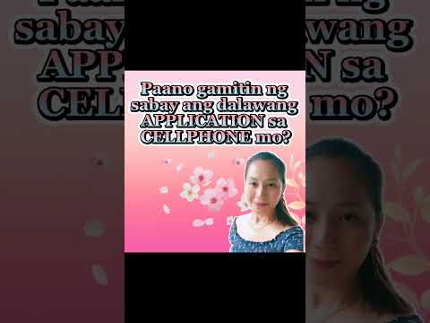 Paano gamitin ng sabay ang dalawang APPLICATION sa CELLPHONE mo? #facebookearning