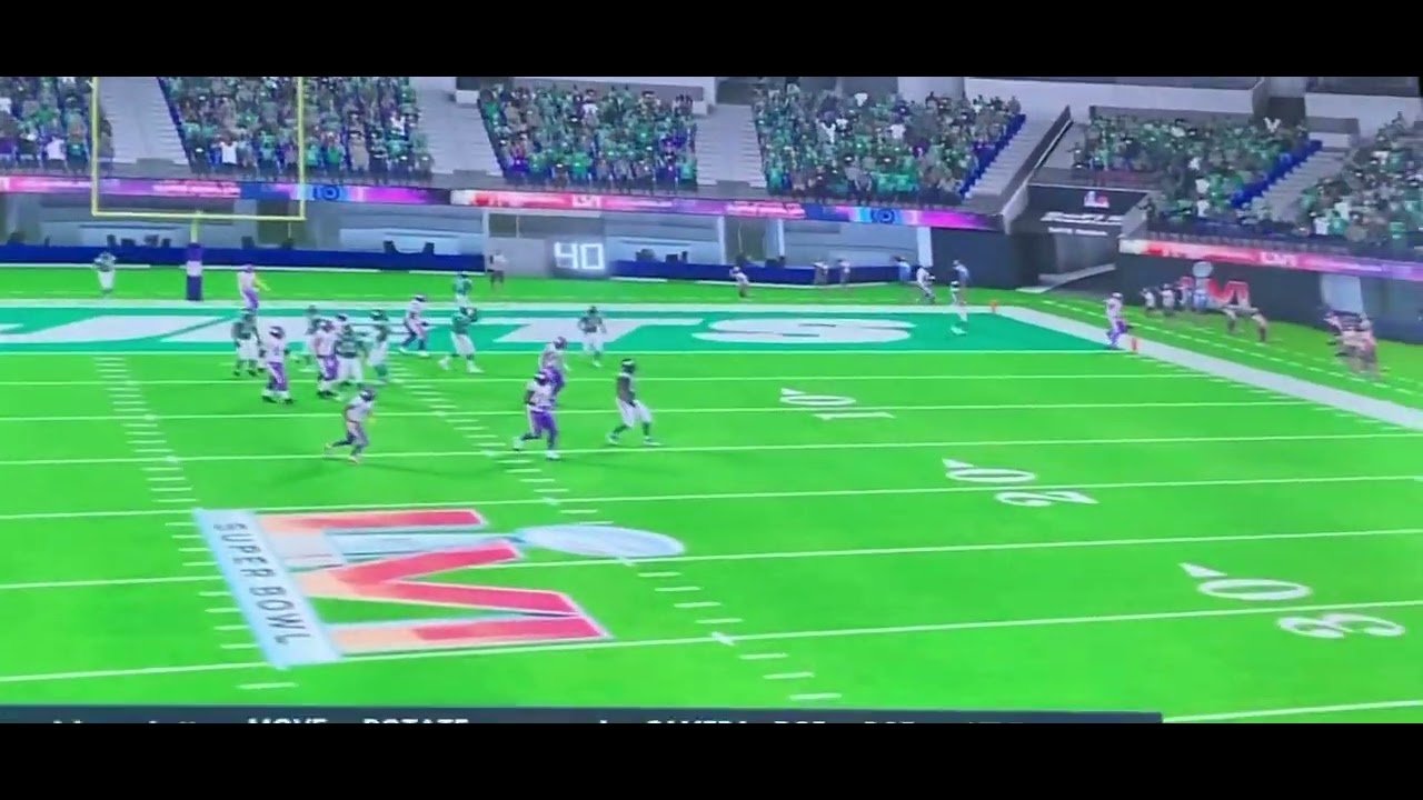 Insane super bowl Philly special in madden Tyler Lockett ️joe brrrrrr