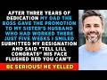 After Three Years Of Efforts  My Dad Replaced Me With My Sister's Husband   I Stepped Away In