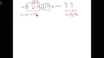 ETrans 4 1   Ideal Transformer with Primary Resistor