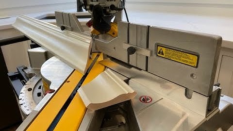 Cutting Crown Moldings