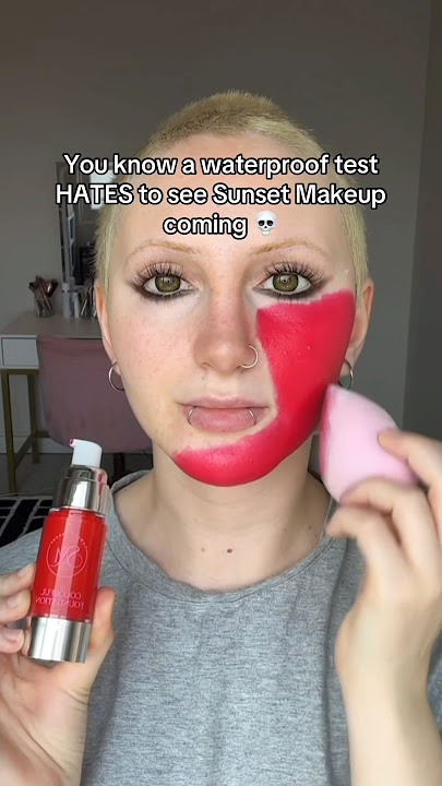 The Most Waterproof Makeup 😱