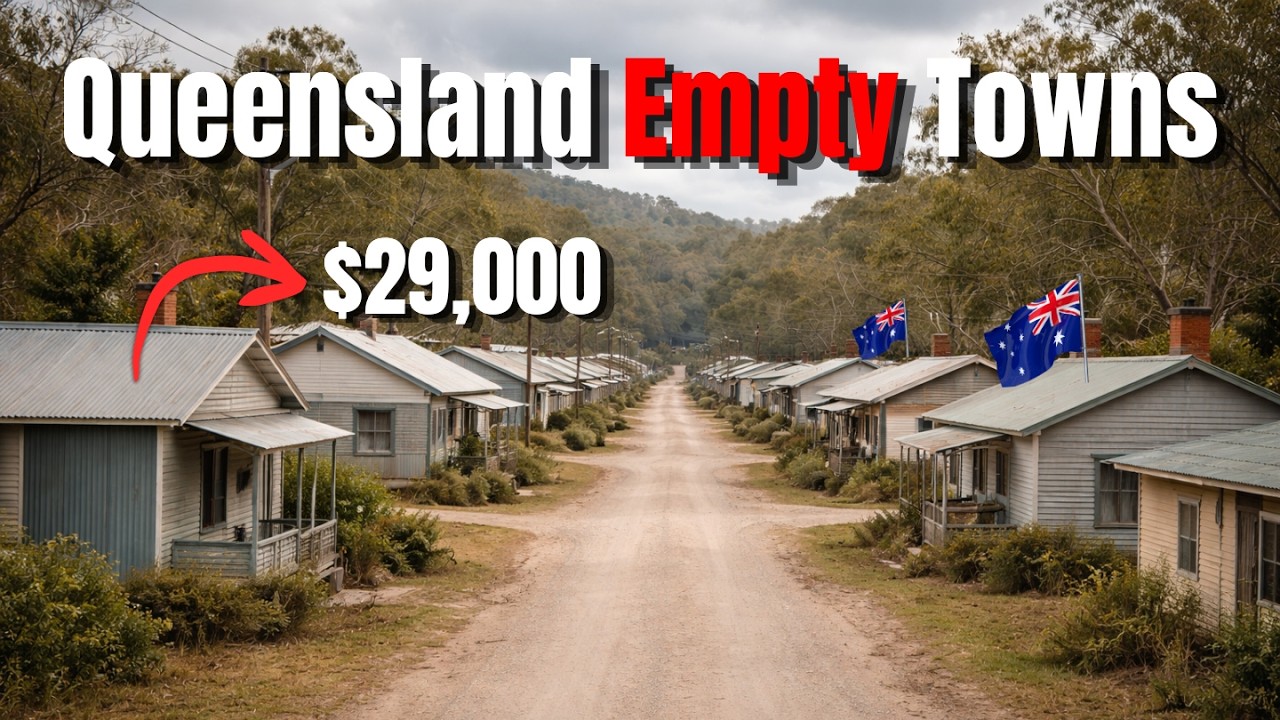 7 Queensland Ghost Towns Selling Homes Under $100K — Here's Why Nobody's Buying