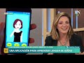 Vanesa tiene 25 años, es sorda y creó una app para aprender