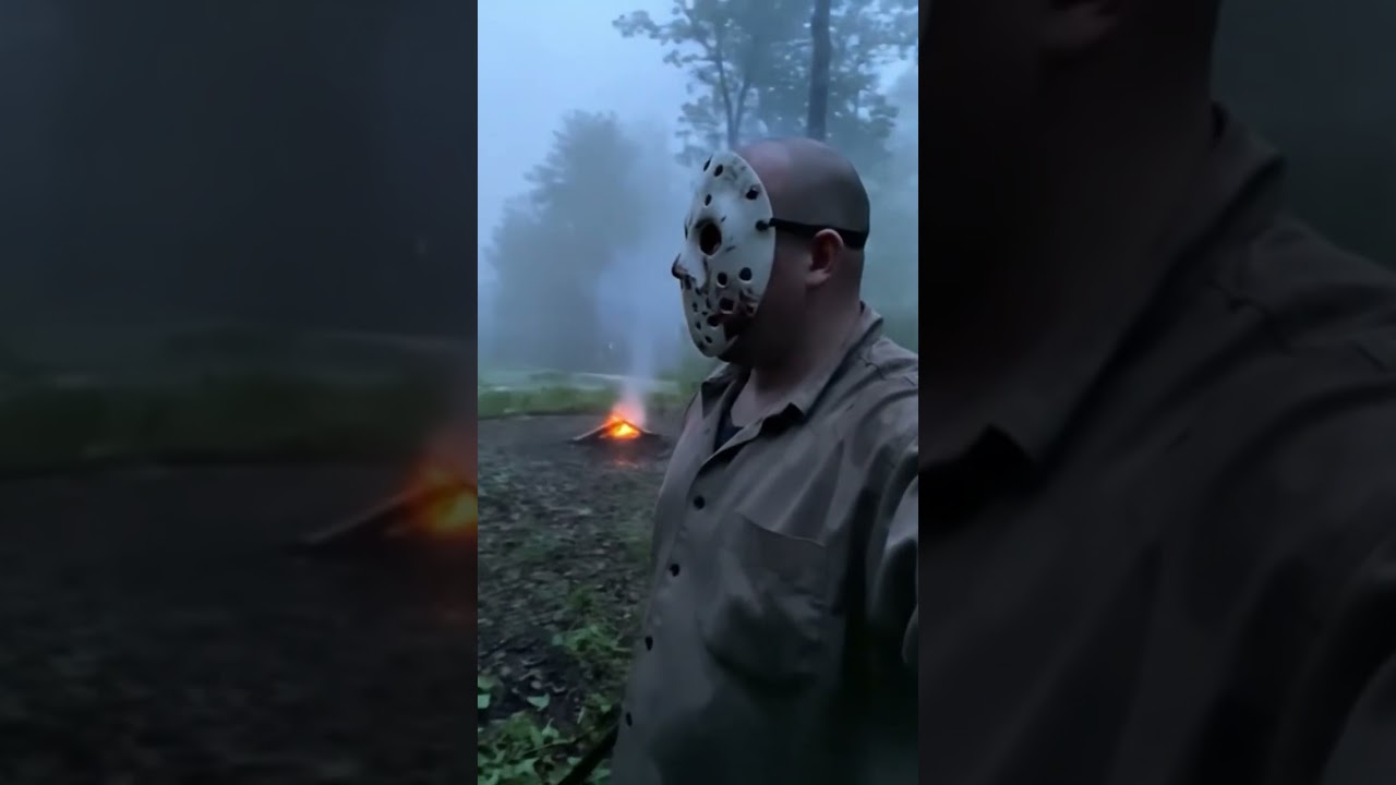 Jason Voorhees Vlogs from Camp Crystal Lake  and meets Bigfoot! 🔪 