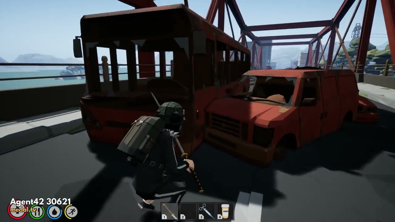 Almost get both kills at the bridge. - DeadPoly PVP