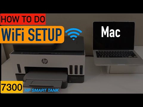HP Smart Tank 7300 WiFi Setup Macbook, Scan & Print Review.