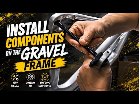 Install components on the Gravel frame.#icancycling #graro