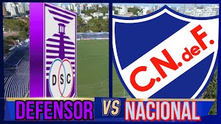 Defensor Sporting vs Nacional (Apertura 2024 ) Fecha 4