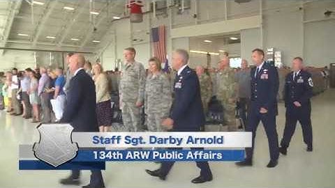 134th ARW Change of Command